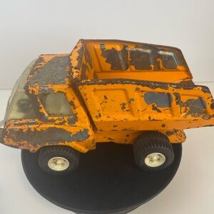 Vintage 1970s Orange Tonka Dump Truck